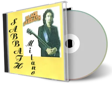 Artwork Cover of Black Sabbath 1989-09-28 CD Milan Audience