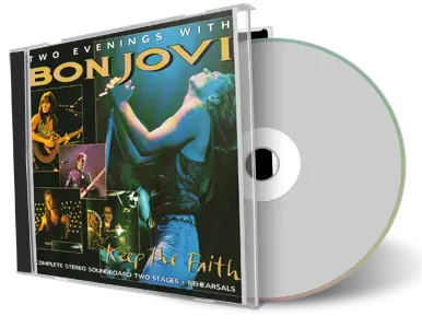 Artwork Cover of Bon Jovi 1992-10-24 CD New York City Soundboard