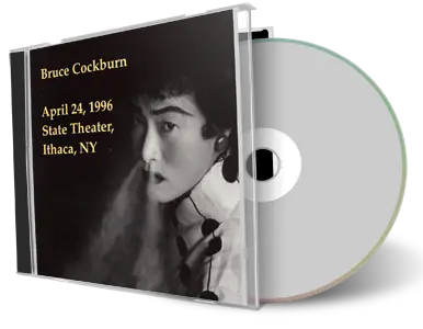 Artwork Cover of Bruce Cockburn 1996-04-24 CD Ithaca Audience