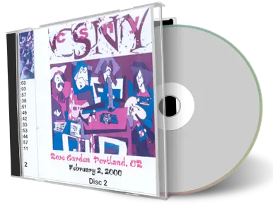 Artwork Cover of CSNY 2000-02-02 CD Portland Audience