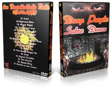 Artwork Cover of Deep Purple 1993-10-07 DVD Berlin Audience