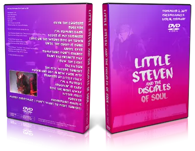 Artwork Cover of Little Steven and The Disciples Of Soul 2017-12-02 DVD Berlin Audience