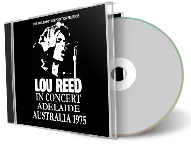 Artwork Cover of Lou Reed 1975-07-28 CD Adelaide Soundboard