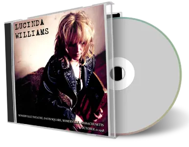 Artwork Cover of Lucinda Williams 1998-10-21 CD Somerville Audience