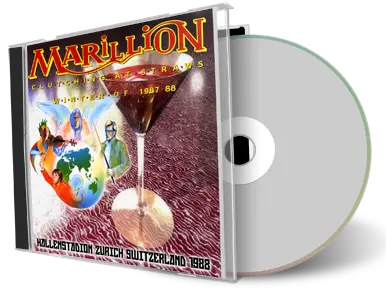 Artwork Cover of Marillion 1988-01-22 CD Zurich Audience