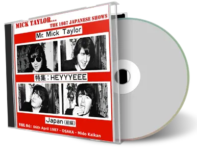 Artwork Cover of Mick Taylor Compilation CD Japan Tour 1987 Vol 04 Audience