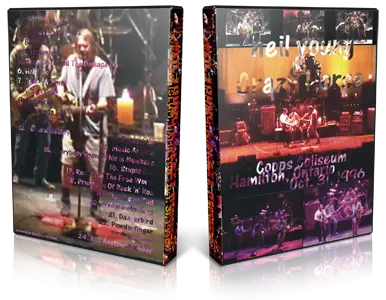 Artwork Cover of Neil Young 1996-10-31 DVD Hamilton Audience