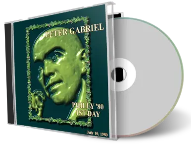 Artwork Cover of Peter Gabriel 1980-07-10 CD Upper Darby Audience