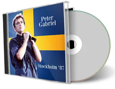 Artwork Cover of Peter Gabriel 1987-09-03 CD Stockholm Audience