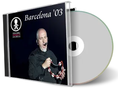 Artwork Cover of Peter Gabriel 2003-06-01 CD Barcelona Audience