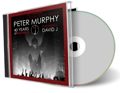 Artwork Cover of Peter Murphy and David J 2019-01-22 CD Salt Lake City Audience