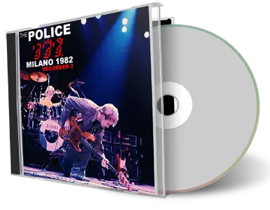 Artwork Cover of Police 1982-07-04 CD Milan Audience