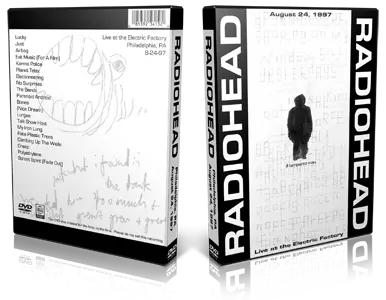 Artwork Cover of Radiohead 1997-08-27 DVD Philadelphia Audience