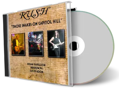 Artwork Cover of Rush 2008-07-19 CD Bristow Audience