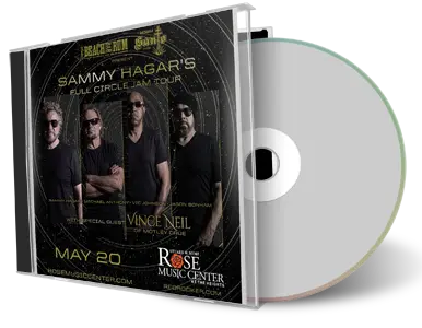 Artwork Cover of Sammy Hagar and The Circle 2019-05-20 CD Huber Heights Audience