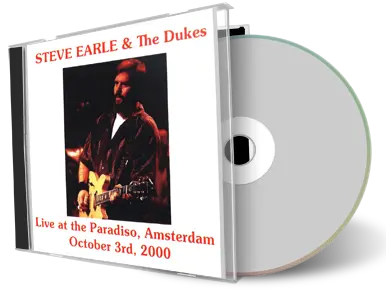 Artwork Cover of Steve Earle 2000-10-03 CD Amsterdam Audience