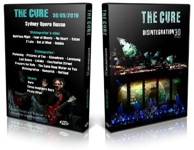 Artwork Cover of The Cure 2019-05-30 DVD Vivid Live Proshot