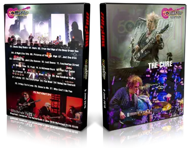 Artwork Cover of The Cure 2019-06-09 DVD Pinkpop Proshot