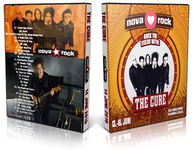 Artwork Cover of The Cure 2019-06-14 DVD Nova Rock Proshot