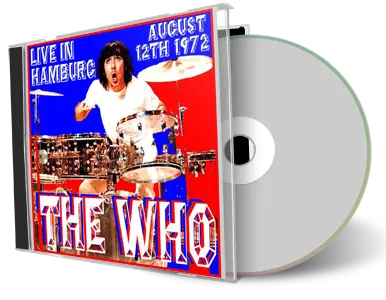 Artwork Cover of The Who 1972-08-12 CD Hamburg Audience