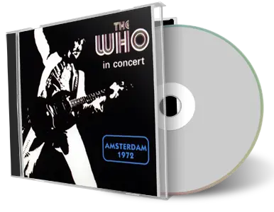 Artwork Cover of The Who 1972-08-17 CD Amsterdam Audience