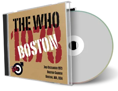 Artwork Cover of The Who 1973-12-03 CD Boston Audience