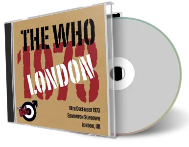 Artwork Cover of The Who 1973-12-18 CD Edmonton Audience