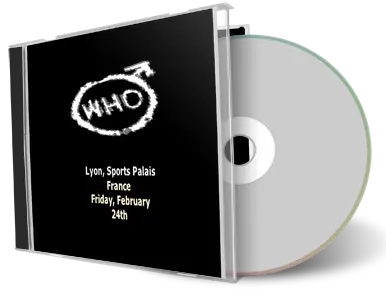 Artwork Cover of The Who 1974-02-24 CD Lyon Audience