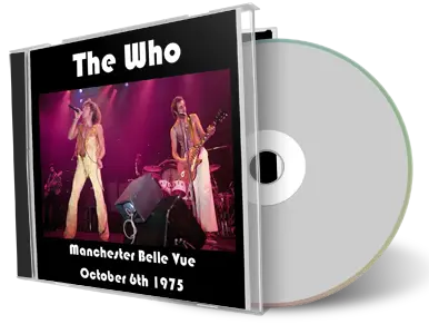 Artwork Cover of The Who 1975-10-06 CD Manchester Audience