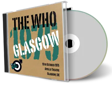 Artwork Cover of The Who 1975-10-15 CD Glasgow Audience