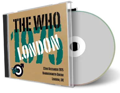 Artwork Cover of The Who 1975-12-22 CD London Audience