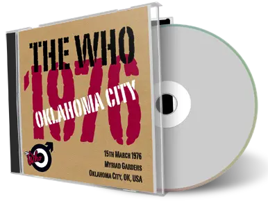 Artwork Cover of The Who 1976-03-15 CD Oklahoma City Audience