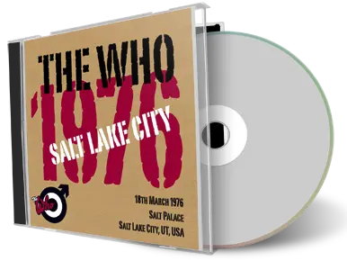 Artwork Cover of The Who 1976-03-18 CD Salt Lake City Audience