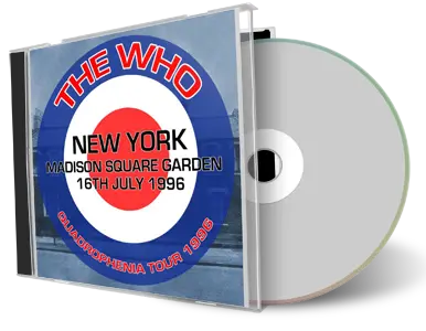 Artwork Cover of The Who 1996-07-16 CD New York City Audience
