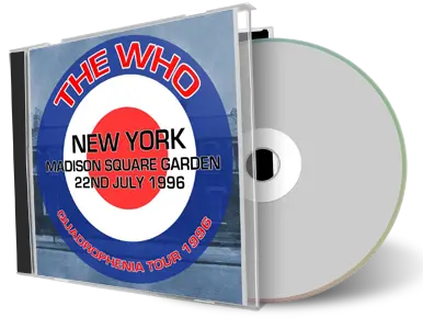 Artwork Cover of The Who 1996-07-22 CD New York City Audience