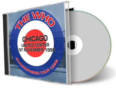 Artwork Cover of The Who 1996-11-01 CD Chicago Audience