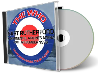 Artwork Cover of The Who 1996-11-19 CD East Rutherford Audience