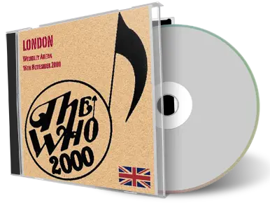 Artwork Cover of The Who 2000-11-16 CD London Audience
