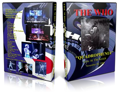 Artwork Cover of The Who 1996-11-18 DVD Albany Proshot