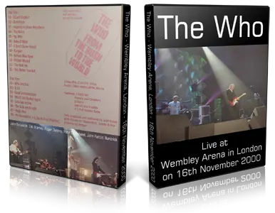 Artwork Cover of The Who 2000-11-16 DVD London Audience