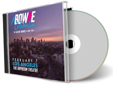 Artwork Cover of Various Artists Compilation CD A Bowie Celebration 2018 Audience