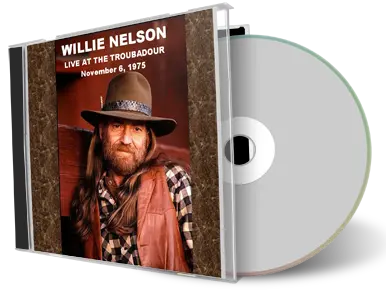 Artwork Cover of Willie Nelson 1975-11-06 CD West Hollywood Soundboard