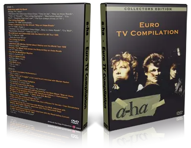 Artwork Cover of A HA Compilation DVD Euro TV Proshot