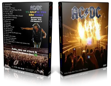 Artwork Cover of ACDC 2009-11-27 DVD Sao Paulo Audience