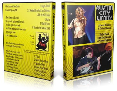 Artwork Cover of Alison Krauss Compilation DVD Austin City Limits Proshot