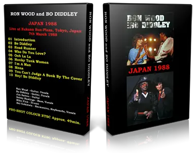 Artwork Cover of Bo Diddley 1998-03-07 DVD Tokyo Proshot
