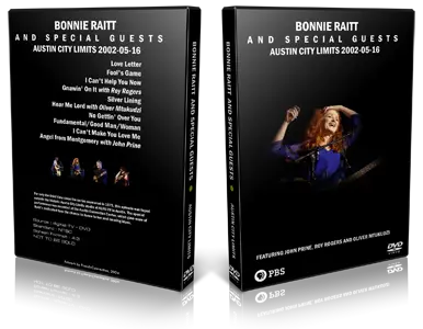 Artwork Cover of Bonnie Raitt 2002-05-16 DVD Austin Proshot