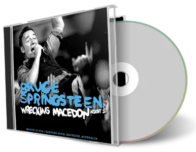 Artwork Cover of Bruce Springsteen 2013-03-30 CD Macedon Audience