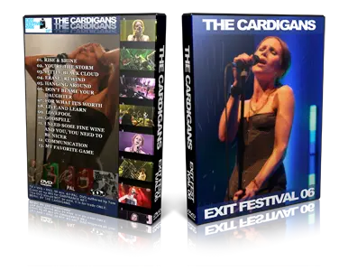 Artwork Cover of Cardigans 2006-07-06 DVD Novi Sad Proshot