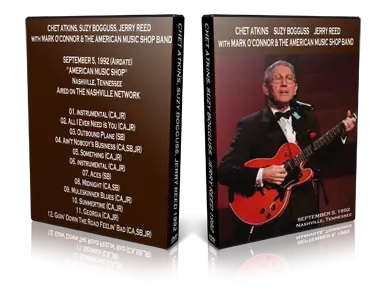 Artwork Cover of Chet Atkins 1992-09-05 DVD Nashville Proshot